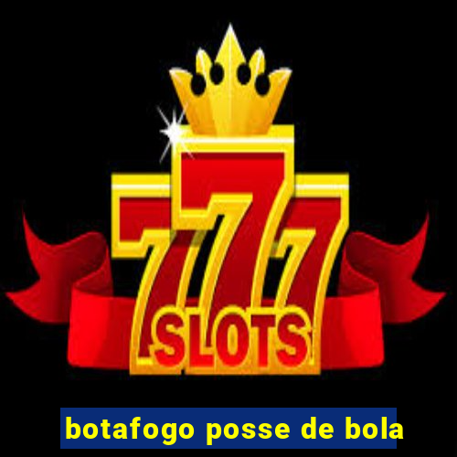 botafogo posse de bola